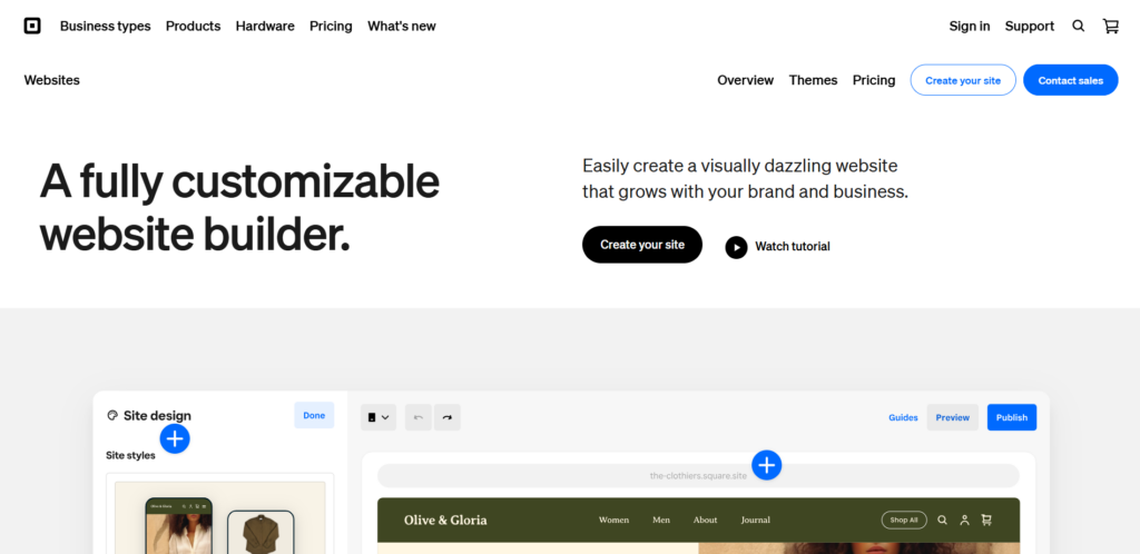 Retail-focused ecommerce checkout page